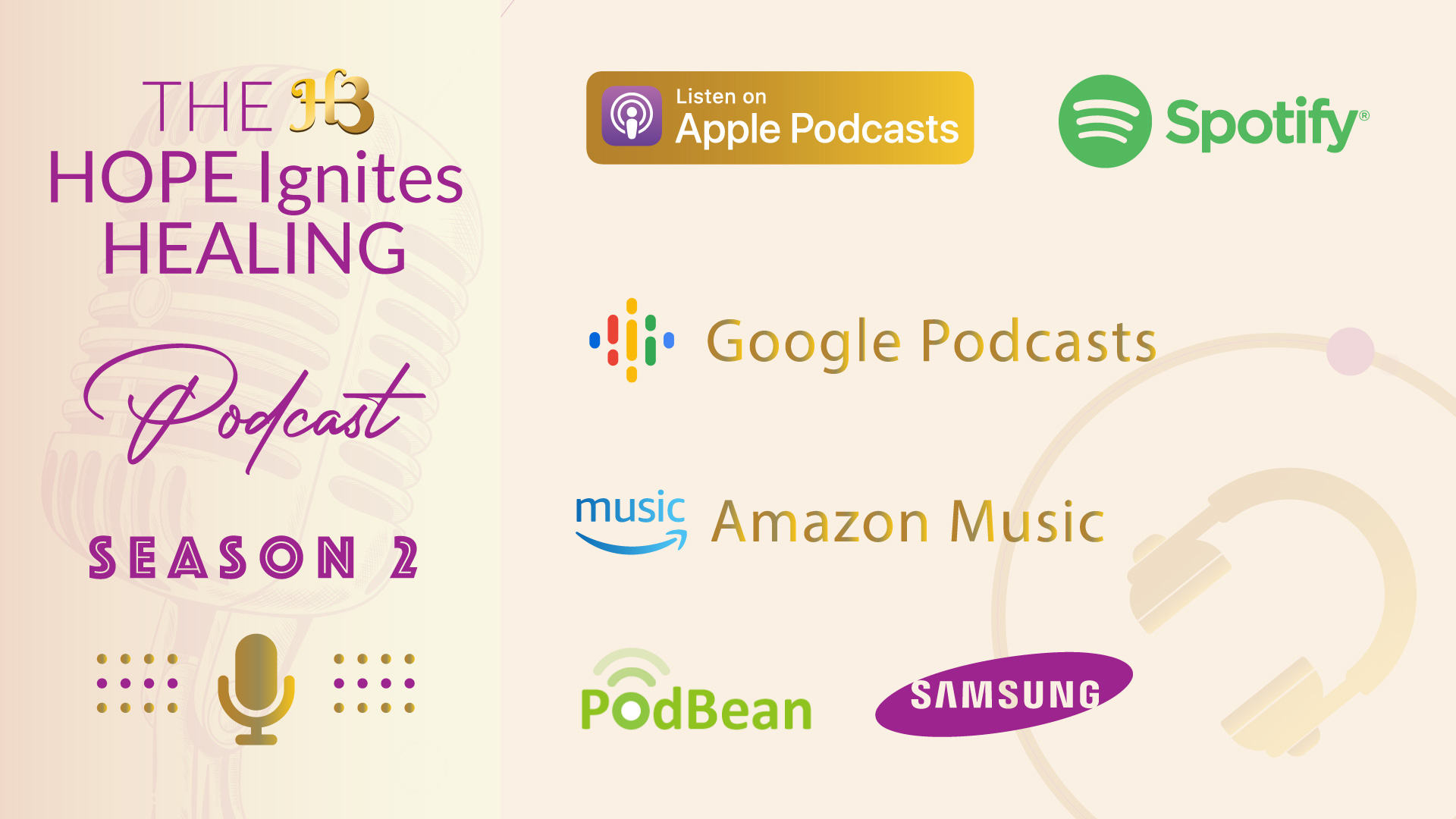 The H3: Hope Ignites Healing Podcast