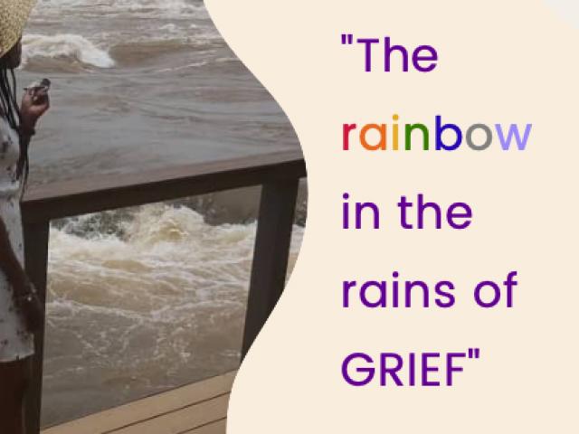 The rainbow 🌈 in the rains of GRIEF 